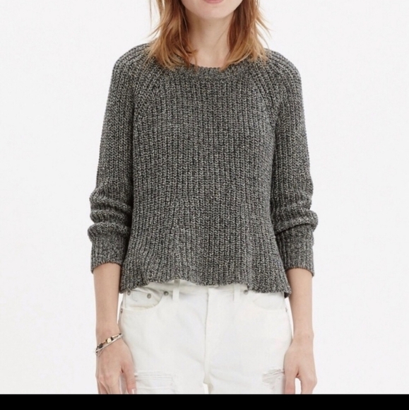 Madewell linen-blend knit sweater - Picture 1 of 9